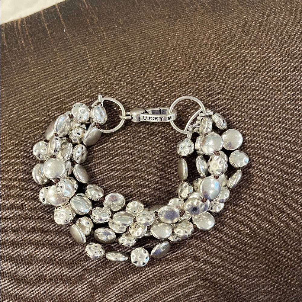 Elegant Silver Bracelet by Lucky Brand